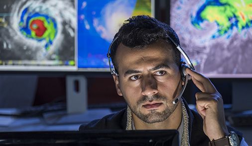 Man pictured working with Mobile Response Systems